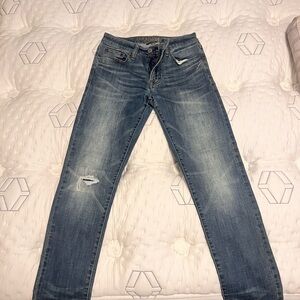 American Eagle Outfitters Women's Blue Slim Jeans